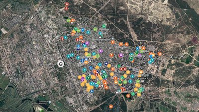 Відпочинок, спорт та небезпечні місця: для сєвєродончан створили інтерактивну онлайн-мапу Відпочинок, спорт та небезпечні місця: для сєвєродончан створили інтерактивну онлайн-мапу