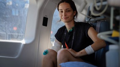 Олександра Щебілова, поранена рятувальниця, ДСНС, Харків, Львів, Superhumans