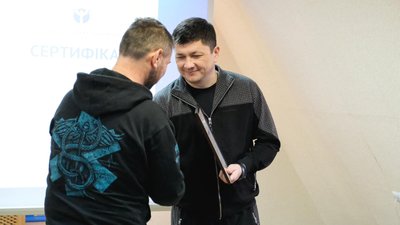 Видача мікрогранту, 24 січня 2024 року. Видача мікрогранту, 24 січня 2024 року.