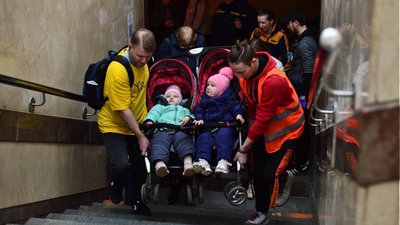На Закарпаття прибув черговий потяг із сім’ями рятувальників На Закарпаття прибув черговий потяг із сім’ями рятувальників
