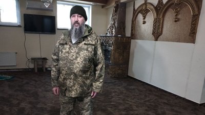 Святкова молитва на Ораза-байрам у Луцьку — Емомалі Худжаєв Святкова молитва на Ораза-байрам у Луцьку — Емомалі Худжаєв