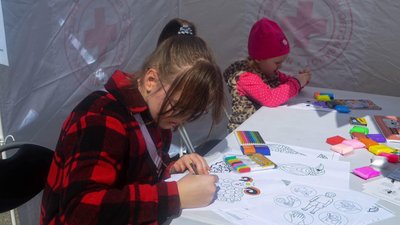 В Ужгороді організація Товариства Червоного Хреста України провела акцію до Дня здоров’я В Ужгороді організація Товариства Червоного Хреста України провела акцію до Дня здоров’я