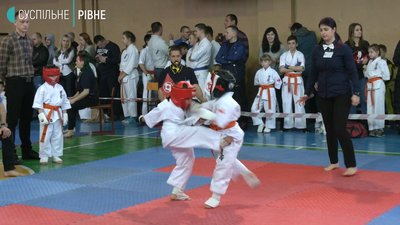Кйокушинкаі карате: у Рівному змагалися спортсмени від 6 до 17 років