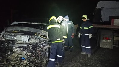 На Вінниччині сталася ДТП за участю фури та легкових автівок. Загинули дві людини На Вінниччині сталася ДТП за участю фури та легкових автівок. Загинули дві людини