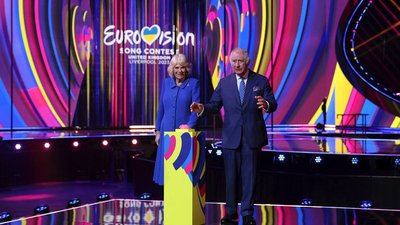Король Великої Британії Чарльз ІІІ відкрив сцену "Євробачення" у Ліверпулі Король Великої Британії Чарльз ІІІ відкрив сцену "Євробачення" у Ліверпулі