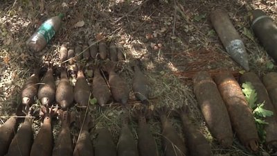 Пів сотні боєприпасів знайшли під час пошукових робіт на Донеччині