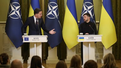 Генеральний секретар НАТО Марк Рютте, Володимир Зеленський