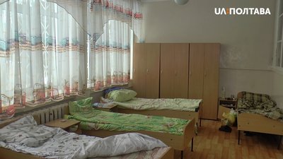 Частково відремонтована палата відділення Частково відремонтована палата відділення