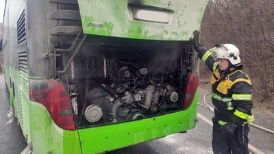 В автобусі "Італія — Україна", який загорівся на Закарпатті, ніхто не травмувався В автобусі "Італія — Україна", який загорівся на Закарпатті, ніхто не травмувався