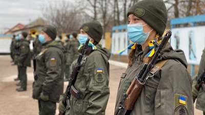 Миколаївські нацгвардійці склали присягу Миколаївські нацгвардійці склали присягу
