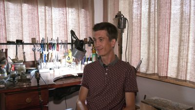 Створює прикраси з металу. Прикарпатець Никола Андрусяк Створює прикраси з металу. Прикарпатець Никола Андрусяк