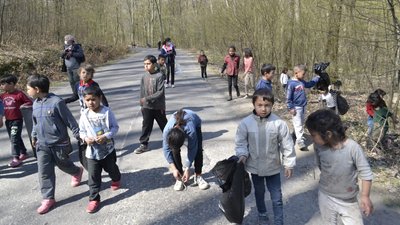 Віз сміття зібрали роми на Ужгородщині в рамках міжнародного проєкту з екоосвіти