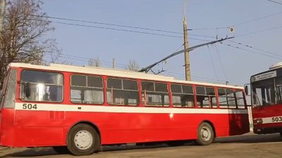 Тролейбуси, передані з Миколаєва, 5 грудня 2023 року Тролейбуси, передані з Миколаєва, 5 грудня 2023 року