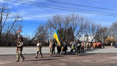 У Тернополі попрощалися із загиблим бійцем Василем Огірком У Тернополі попрощалися із загиблим бійцем Василем Огірком
