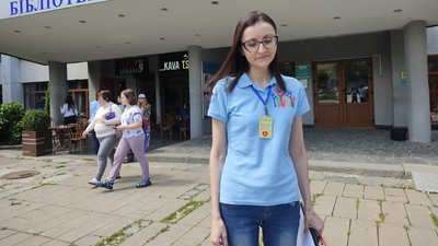 Для дітей з родин переселенців у Житомирі організували денний літній табір Для дітей з родин переселенців у Житомирі організували денний літній табір