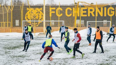 ФК «Чернігів» готується до весняної частини чемпіонату України у Другій лізі