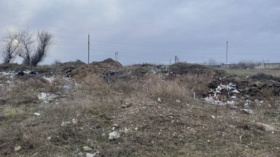 Сміттєзвалище на Тернівці, 5 січня 2024 року. Сміттєзвалище на Тернівці, 5 січня 2024 року.