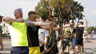 Майже 250 військових і ветеранів взяли участь у фіналі спортивних змагань "Київ Незламний"