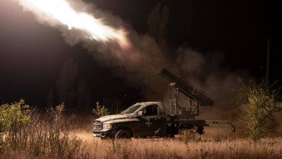 Сили ППО працюють по російських цілях
