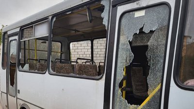маршрутка, обстріл, Херсон, дрон