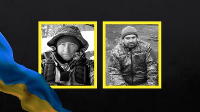 На Чернігівщині 5 січня 2025 року провели в останню путь Андрія Булденка та Любомира Дрига