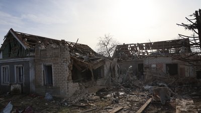 Херсонщина, обстріли, Чорнобаївка, будинок