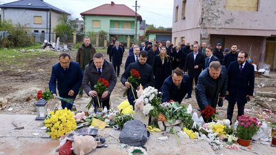 Вшанування пам’яті загиблих в Лапаївці