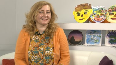 Волиняни створюють антикоронавірусні "маски позитиву" Волиняни створюють антикоронавірусні "маски позитиву"