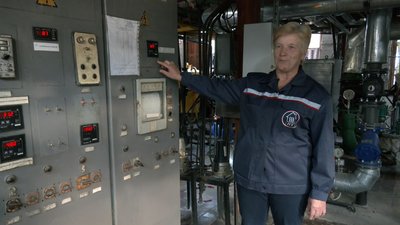 Операторка котельні Людмила Стаднюк