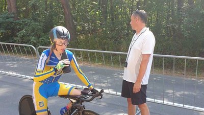 Спортсменка з Львівщини здобула першість у велогонці на шосе в Київській області