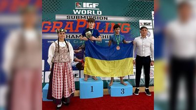 Греплінг на Чернігівщині: Михайло Сирота виборов дні медалі на чемпіонаті світу у Литві