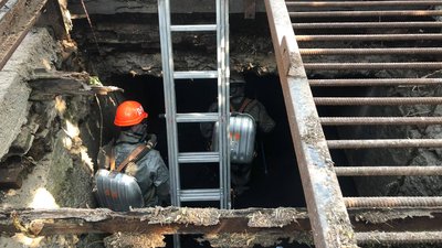 У Миколаєві обстежили зливову каналізацію