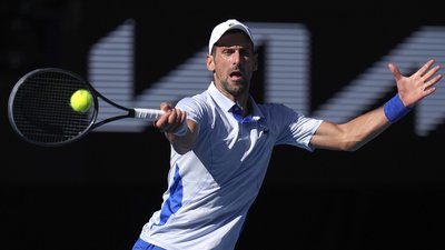 Новак Джокович у чвертьфіналі Australian Open-2024 з тенісу.