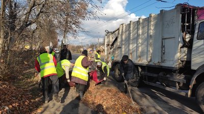 Хто, як та за скільки вивозить опале листя з луцьких дворів і доріг Хто, як та за скільки вивозить опале листя з луцьких дворів і доріг