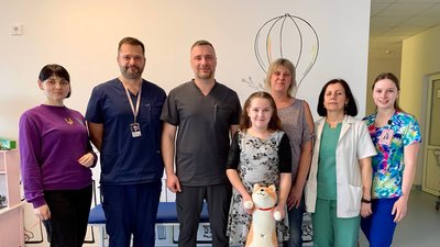 Восьмирічна Маргарита у лікарні святого Миколая