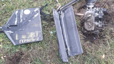 Уламки ракет та ударних БпЛА РФ