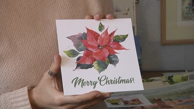 В Одесі художники створюють новорічні листівки В Одесі художники створюють новорічні листівки