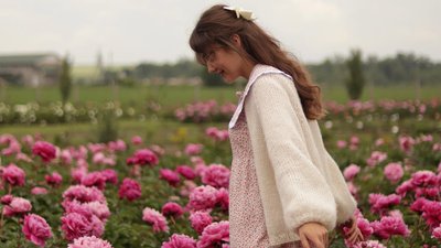 Фото з поля півоній у Глибоці Фото з поля півоній у Глибоці