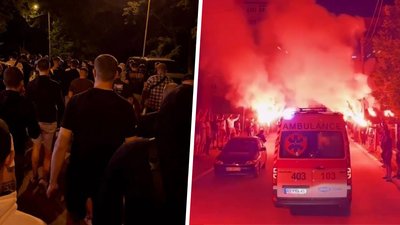 Пораненого у Харкові Артема Мошенського транспортували до Ізраїлю: проводжали з фаєрами