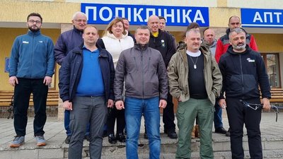 На Івано-Франківщину приїхали лікарі-волонтери з Грузії