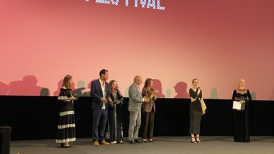 Церемонія нагородження Одеського кінофестивалю у Чернівцях Церемонія нагородження Одеського кінофестивалю у Чернівцях