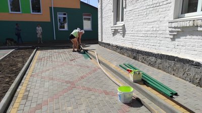 Участь у підготовці, приймають жителі села. Фото Суспільне Участь у підготовці, приймають жителі села. Фото Суспільне