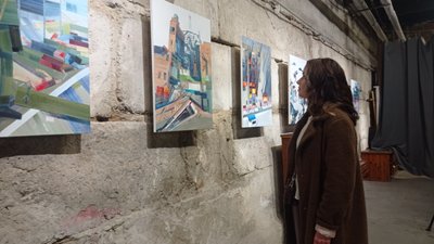 Київська художниця презентувала в Тернополі свої картини Київська художниця презентувала в Тернополі свої картини
