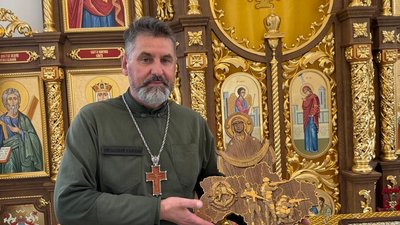 Капелан з Хмельницького розповів про свою службу