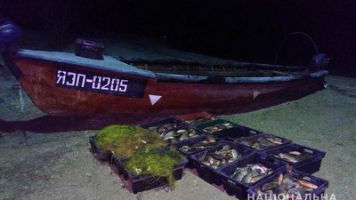 Запорізькі працівники водної поліції затримали браконьєрів