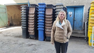 На Тернопільщині у громаді закупили прес для ПЕТ-пляшок На Тернопільщині у громаді закупили прес для ПЕТ-пляшок