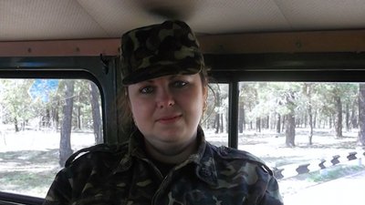 Лариса Шапран під час роботи Лариса Шапран під час роботи