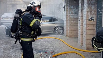 В Умані горіла квартира у багатоповерхівці