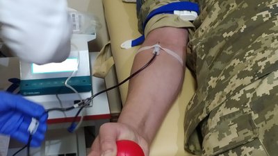 Військові Сумщини здали кров для своїх побратимів