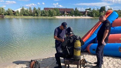 Водолази під час пошуку зниклого 10-річного хлопчика